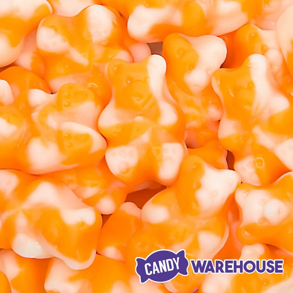 Albanese Orange Cream Bearsicles Gummy Bears: 5LB Bag 4 Albanese Orange Cream Bearsicles Gummy Bears: 5LB Bag - Image 4