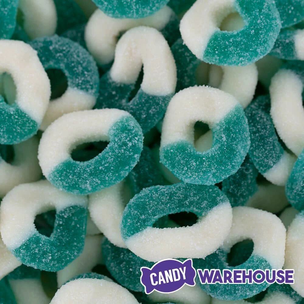 Albanese Raspberry Gummy Rings: 4.5LB Bag 2 Albanese Raspberry Gummy Rings: 4.5LB Bag - Image 2