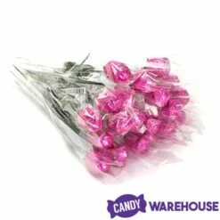Albert's Foiled Milk Chocolate Roses - Hot Pink: 20-Piece Bouquet 6 Albert's Foiled Milk Chocolate Roses - Hot Pink: 20-Piece Bouquet -US Model Figures Sales albert s foiled milk chocolate roses hot pink 20 piece bouquet candy warehouse 3