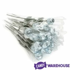 Albert's Foiled Milk Chocolate Roses - Silver: 20-Piece Bouquet 7 Albert's Foiled Milk Chocolate Roses - Silver: 20-Piece Bouquet -US Model Figures Sales albert s foiled milk chocolate roses silver 20 piece bouquet candy warehouse 4