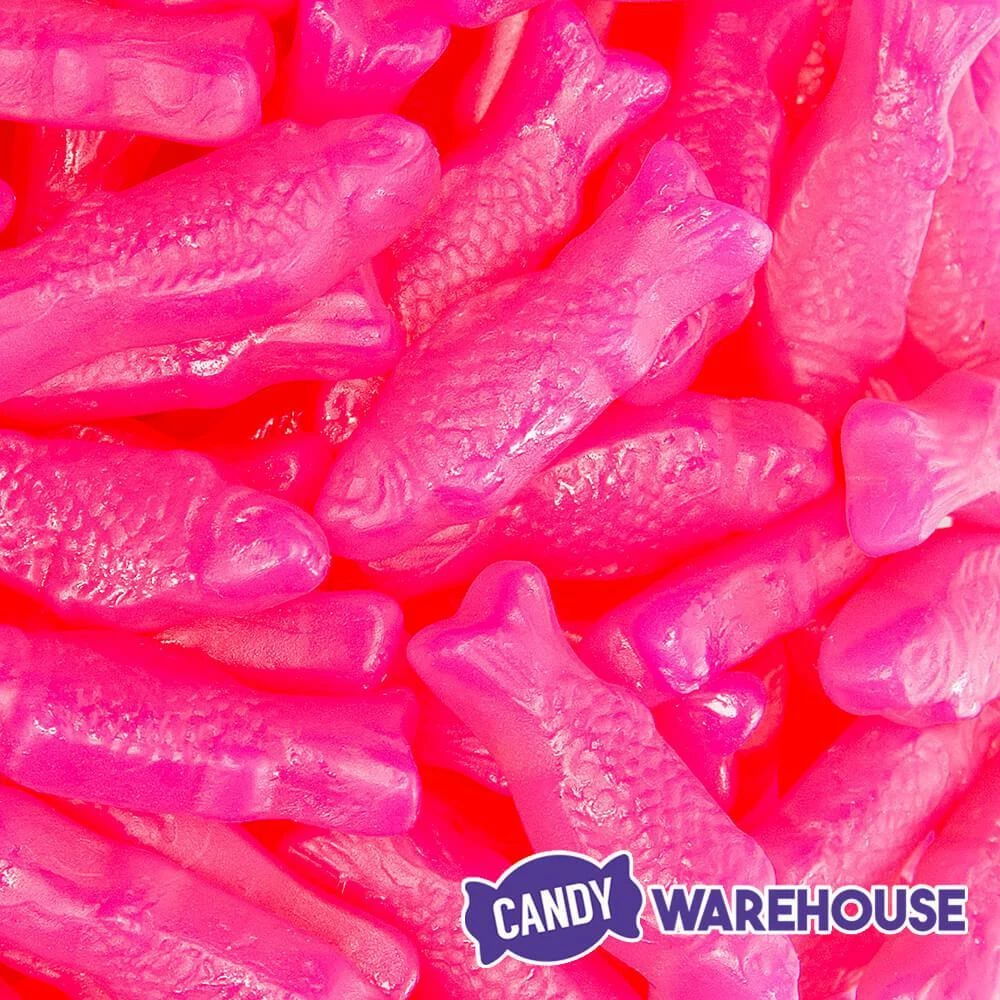 American Fish Chewy Candy - Pink: 16-Ounce Bag 2 American Fish Chewy Candy - Pink: 16-Ounce Bag - Image 2