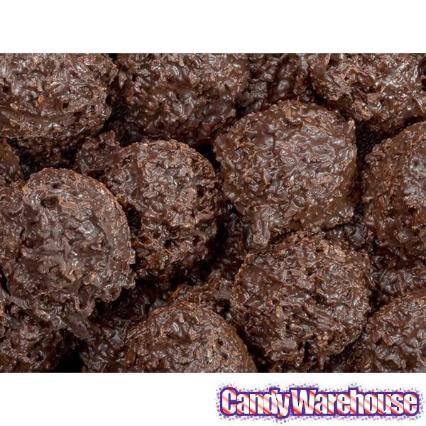 Asher's Dark Chocolate Coconut Clusters: 5LB Box 2 Asher's Dark Chocolate Coconut Clusters: 5LB Box - Image 2