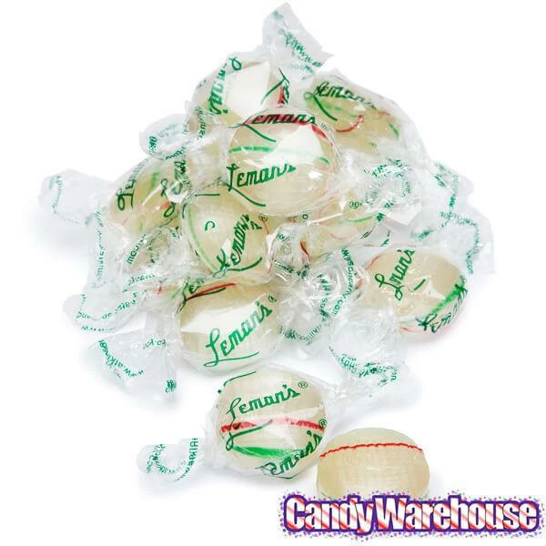 Atkinson Leman's Mint Hard Candy Buttons: 5LB Bag 2 Atkinson Leman's Mint Hard Candy Buttons: 5LB Bag - Image 2