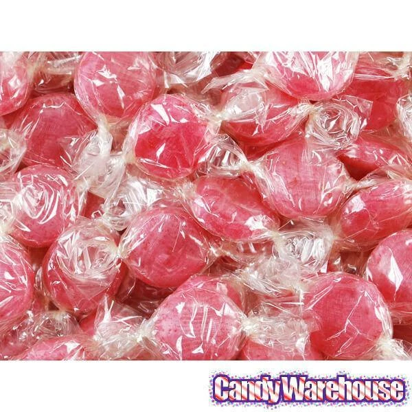 Atkinson Strawberry Hard Candy Buttons: 5LB Bag 2 Atkinson Strawberry Hard Candy Buttons: 5LB Bag - Image 2