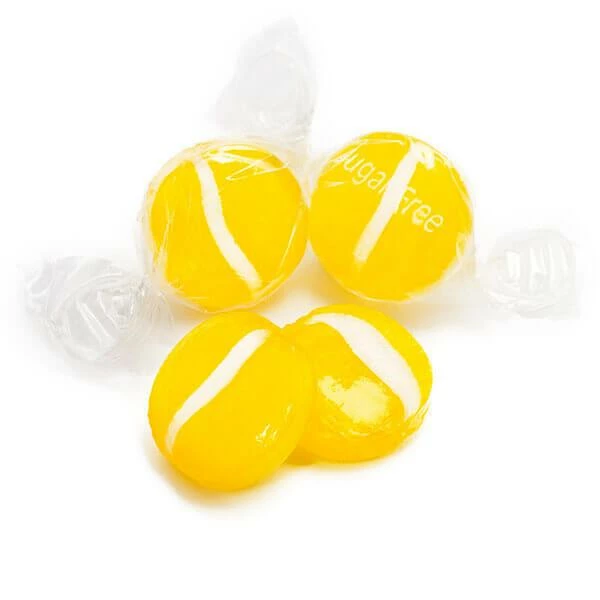 Atkinson Sugar Free Hard Candy Buttons - Lemon: 5LB Bag 1 Atkinson Sugar Free Hard Candy Buttons - Lemon: 5LB Bag