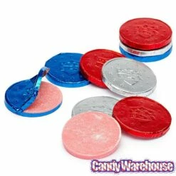 Bee International Patriotic USA Bubble Gum Coins: 100-Piece Bag -US Model Figures Sales bee international patriotic usa bubble gum coins 100 piece bag candy warehouse 3 ab989225 8445 47da a6e3 e86e076259b9