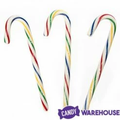 Bobs Sweet Stripes Rainbow Cherry Candy Canes: 12-Piece Box -US Model Figures Sales bobs sweet stripes rainbow cherry candy canes 12 piece box candy warehouse 3