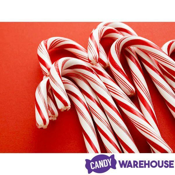 Bobs Sweet Stripes Traditional Red & White Peppermint Candy Canes: 96-Piece Pail 5 Bobs Sweet Stripes Traditional Red & White Peppermint Candy Canes: 96-Piece Pail - Image 5
