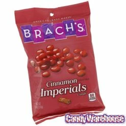 Brach's Cinnamon Imperials: 9-Ounce Bag -US Model Figures Sales brach s cinnamon imperials 9 ounce bag candy warehouse 3