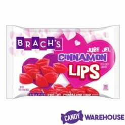 Brach's Juju Cinnamon Lips: 10-Ounce Bag -US Model Figures Sales brach s juju cinnamon lips 10 ounce bag candy warehouse 4