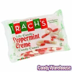 Brach's Peppermint Creme Jelly Candy Canes: 40-Piece Bag -US Model Figures Sales brach s peppermint creme jelly candy canes 40 piece bag candy warehouse 4