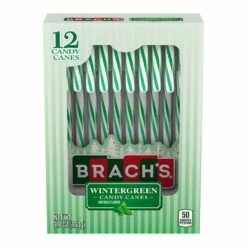 Brach's Wintergreen Candy Canes 12-PC Box