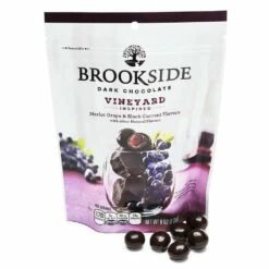 Brookside Dark Chocolate Merlot Grape And Black Currant Flavor Candy: 6-Ounce Bag