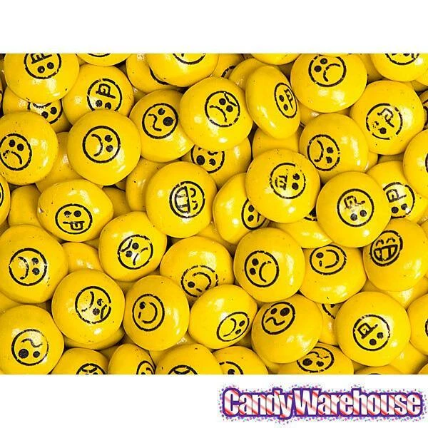 Candy Coated Milk Chocolate Drops - Emojis: 2LB Bag 2 Candy Coated Milk Chocolate Drops - Emojis: 2LB Bag - Image 2