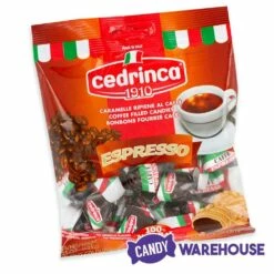 Cedrinca Espresso Hard Candy: 4.25-Ounce Bag -US Model Figures Sales cedrinca espresso hard candy 4 25 ounce bag candy warehouse 3