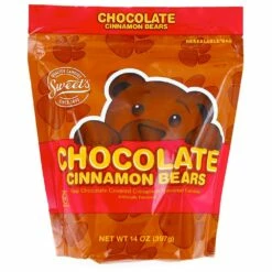 Chocolate Covered Cinnamon Bears: 14-Ounce Bag