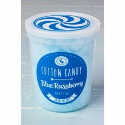 Chocolate Storybook Cotton Candy - Blue Raspberry: 1-Ounce Tub -US Model Figures Sales chocolate storybook cotton candy blue raspberry 1 ounce tub candy warehouse 3