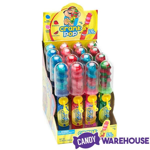 Crank Pop Spinning Lollipops: 16-Piece Display 3 Crank Pop Spinning Lollipops: 16-Piece Display - Image 3