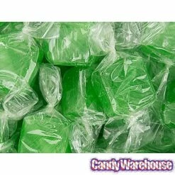 Cubes Hard Candy - Green Apple: 3LB Bag -US Model Figures Sales cubes hard candy green apple 3lb bag candy warehouse 4