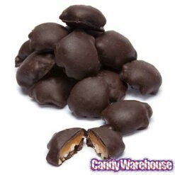 DeMet's Turtles Minis Caramel Nut Cluster Chocolates - Dark Almond: 5-Ounce Bag -US Model Figures Sales demet s turtles minis caramel nut cluster chocolates dark almond 5 ounce bag candy warehouse 4