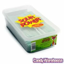 Dorval Sour Power Belts Candy - Green Apple: 150-Piece Tub -US Model Figures Sales dorval sour power belts candy green apple 150 piece tub candy warehouse 3 adf7220e 2d12 4c06 9f69 656fc1b7673a