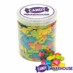 Dubble Bubble Chiclets Chewing Gum Tabs - Tropical Fruit Flavors: 1.5LB Jar -US Model Figures Sales dubble bubble chiclets chewing gum tabs tropical fruit flavors 1 5lb jar candy warehouse 3 a1eddee5 6f2c 4755 a78d 28a81e5d44fd