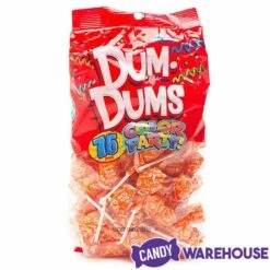 Dum Dums Orange Party Pops - Orange: 75-Piece Bag -US Model Figures Sales dum dums orange party pops orange 75 piece bag candy warehouse 3