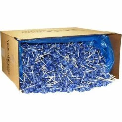 Dum Dums Royal Blue Party Pops - Blueberry: 5LB Bag -US Model Figures Sales dum dums royal blue party pops blueberry 5lb bag candy warehouse 4