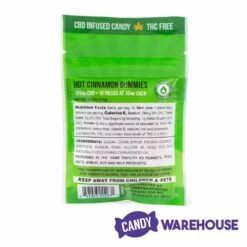 Eddy Edibles Hot Cinnamon CBD Gummies THC Free 100mg: 10 Gummy Bears -US Model Figures Sales eddy edibles hot cinnamon cbd gummies thc free 100mg 10 gummy bears candy warehouse 4