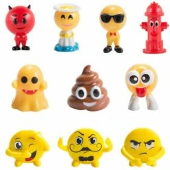 Emoji ChocoTreasure Surprise Eggs With Toy Inside: 12-Piece Box 14 Emoji ChocoTreasure Surprise Eggs With Toy Inside: 12-Piece Box -US Model Figures Sales emoji chocotreasure surprise eggs with toy inside 12 piece box candy warehouse 7