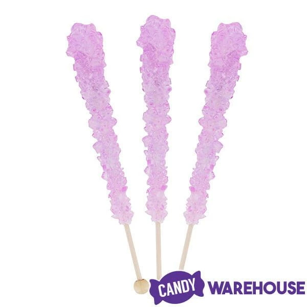 Espeez Rock Candy Crystal Sticks - Lavender: 36-Piece Tub 2 Espeez Rock Candy Crystal Sticks - Lavender: 36-Piece Tub - Image 2