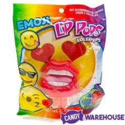 Flix Candy Emoji Lip Pops Candy Packs: 12-Piece Display 7 Flix Candy Emoji Lip Pops Candy Packs: 12-Piece Display -US Model Figures Sales flix candy emoji lip pops candy packs 12 piece display candy warehouse 4
