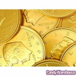 Fort Knox Gold Foiled Milk Chocolate 5-Inch Medallions: 12-Piece Box -US Model Figures Sales fort knox gold foiled milk chocolate 5 inch medallions 12 piece box candy warehouse 3
