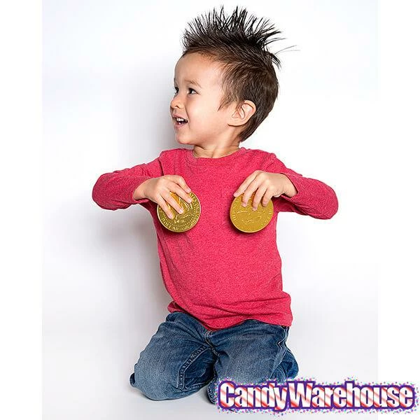 Fort Knox Gold Foiled Milk Chocolate US Dollar Medallions: 30-Piece Box 6 Fort Knox Gold Foiled Milk Chocolate US Dollar Medallions: 30-Piece Box - Image 6