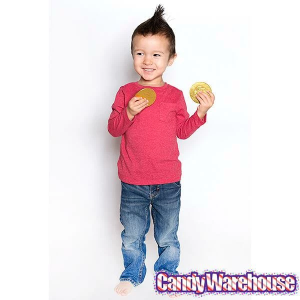 Fort Knox Gold Foiled Milk Chocolate US Dollar Medallions: 30-Piece Box 7 Fort Knox Gold Foiled Milk Chocolate US Dollar Medallions: 30-Piece Box - Image 7