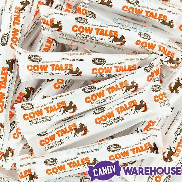 Goetze's Mini Cow Tales Caramel & Cream Sticks: 90-Piece Tub 2 Goetze's Mini Cow Tales Caramel & Cream Sticks: 90-Piece Tub - Image 2