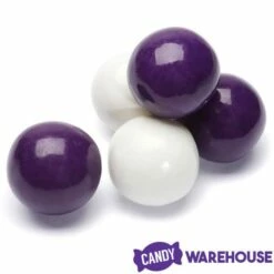 Gumballs Color Combo - Purple And White: 4LB Box -US Model Figures Sales gumballs color combo purple and white 4lb box candy warehouse 3