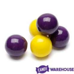 Gumballs Color Combo - Purple And Yellow: 4LB Box -US Model Figures Sales gumballs color combo purple and yellow 4lb box candy warehouse 3