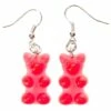 Gummy Bear Earrings - Red