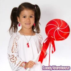 Gummy Bear Earrings - Red -US Model Figures Sales gummy bear earrings red candy warehouse 3