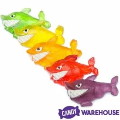 Gummy Sharks With Teeth: 38-Piece Bag 7 Gummy Sharks With Teeth: 38-Piece Bag -US Model Figures Sales gummy sharks with teeth 38 piece bag candy warehouse 4