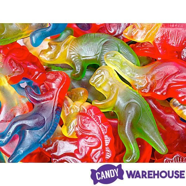 Haribo Gummy Dinosaurs Candy: 100-Piece Jar 3 Haribo Gummy Dinosaurs Candy: 100-Piece Jar - Image 3
