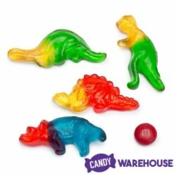 Haribo Gummy Dinosaurs Candy: 100-Piece Jar 8 Haribo Gummy Dinosaurs Candy: 100-Piece Jar -US Model Figures Sales haribo gummy dinosaurs candy 100 piece jar candy warehouse 4