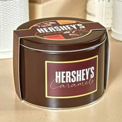 Hershey's Caramels - Milk And Dark Chocolate Caramel Candy: 2.5LB Gift Tin -US Model Figures Sales hershey s caramels milk and dark chocolate caramel candy 2 5lb gift tin candy warehouse 5