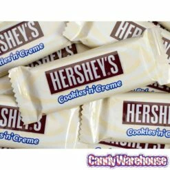 Hershey's Cookies N Creme Snack Size Candy Bars: 35-Piece Bag -US Model Figures Sales hershey s cookies n creme snack size candy bars 35 piece bag candy warehouse 3