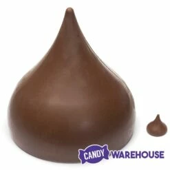 Hershey's Giant KISS Hollow Milk Chocolate: 12-Ounce Gift Box -US Model Figures Sales hershey s giant kiss hollow milk chocolate 12 ounce gift box candy warehouse 3