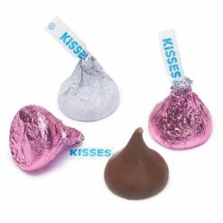 Hershey's Kisses Color Combo - Pink And White: 800-Piece Box