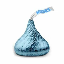Hershey's Kisses Light Blue Foiled Milk Chocolate Candy: 400-Piece Bag -US Model Figures Sales hershey s kisses light blue foiled milk chocolate candy 400 piece bag candy warehouse 4 10f61663 c1fe 4a71 b73a 65f615e21265