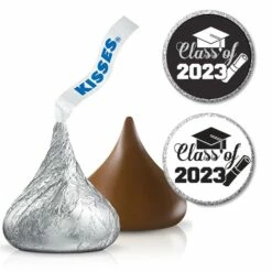 Hershey's Kisses Stickers - Graduation: 108-Piece Sheet