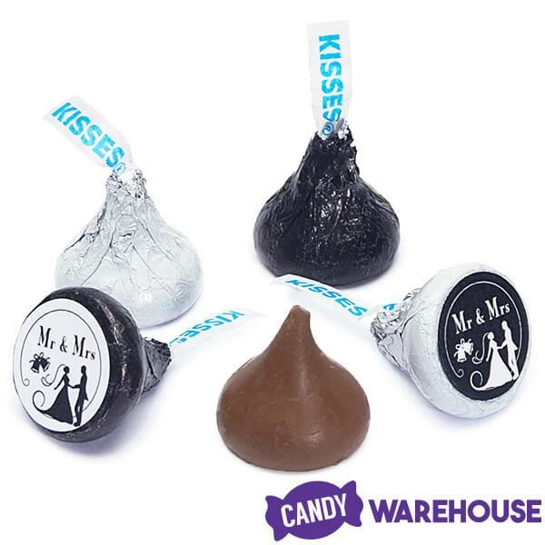 Hershey's Kisses Stickers - Wedding: 108-Piece Sheet 6 Hershey's Kisses Stickers - Wedding: 108-Piece Sheet - Image 6